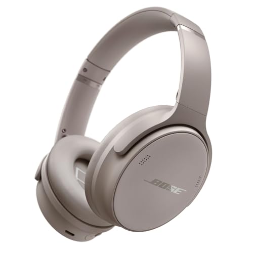 Bose QuietComfort Bluetooth Headphones Wireless Headphones Over Ear Noise Cancelling Headphones with Mic Up To 24 Hours of Battery Life Moonstone Blue  Limited Edition Color