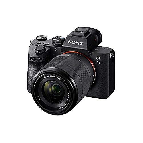 Sony a7 III ILCEM3KB Fullframe Mirrorless InterchangeableLens Camera with 2870mm Lens with 3Inch LCD Black